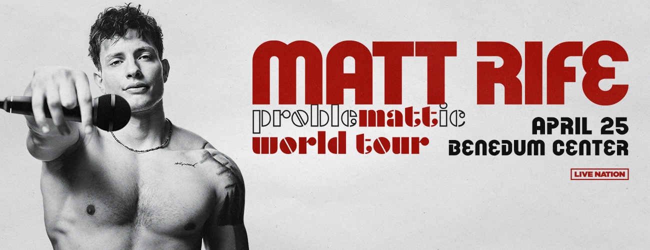 Matt Rife ProbleMATTic World Tour Pittsburgh Official Ticket