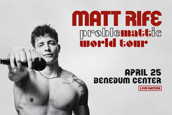 Matt Rife: ProbleMATTic World Tour - Pittsburgh | Official Ticket Source | Benedum Center | Thu