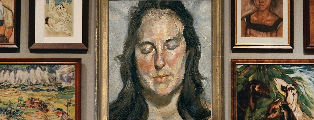 Woman with Eyes Closed