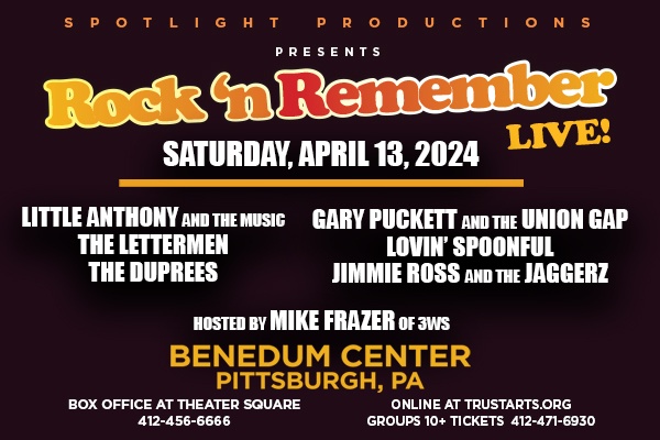 Rock 'N Remember Live! - Pittsburgh, Official Ticket Source, Benedum  Center, Sat, Apr 13, 2024