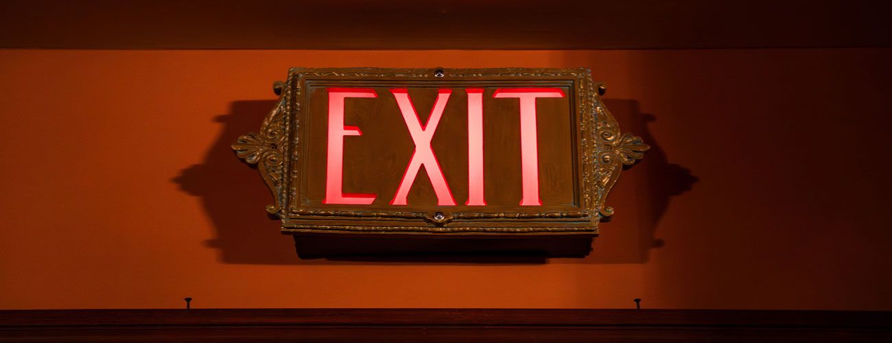 Scene Change: Benedum Elevator, Byham Exit Signs, O'Reilly Façade Repair