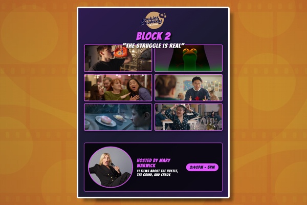 Cookies & Comedy Film Festival Block 2: The Struggle is Real