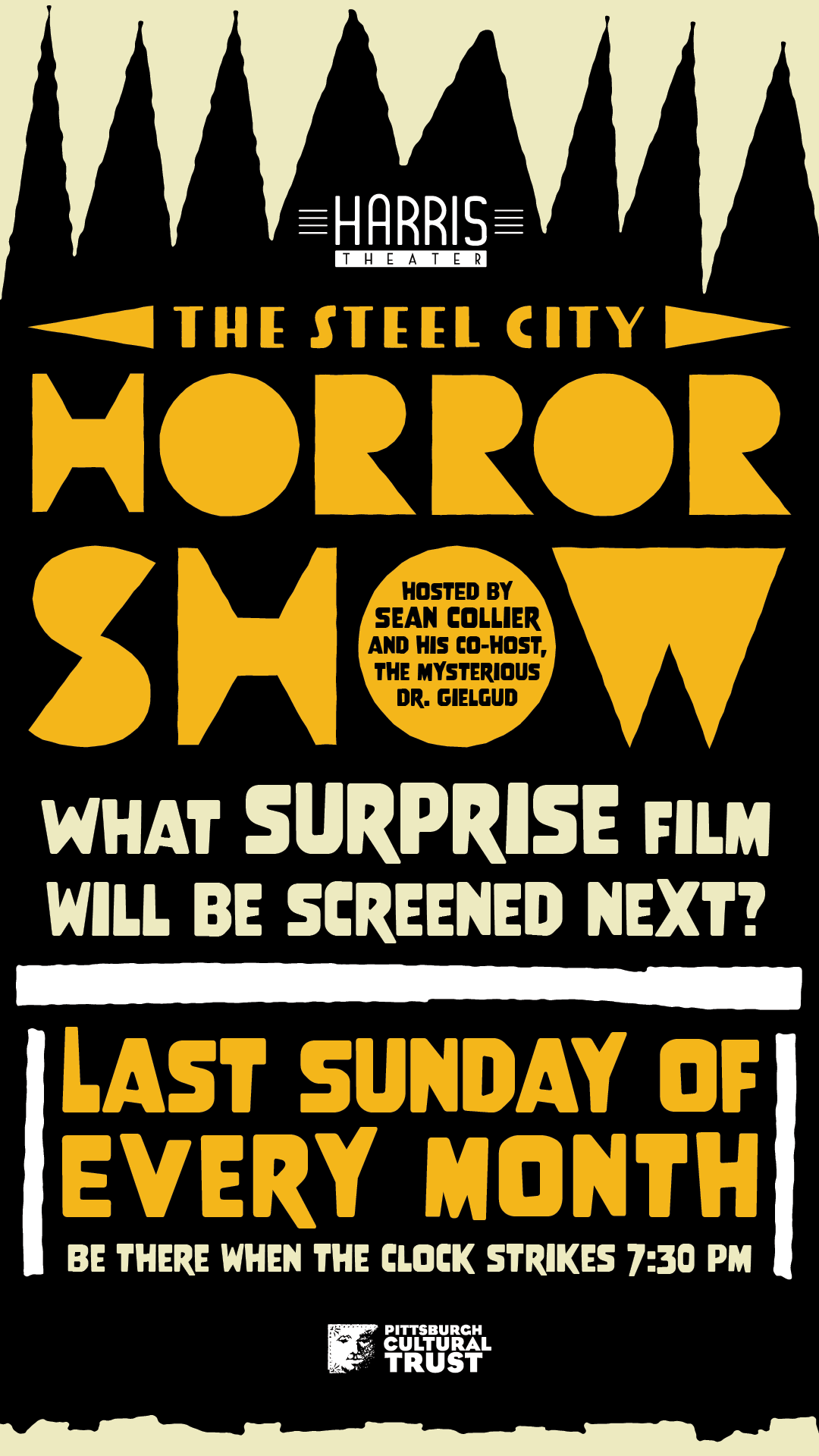 The Steel City Horror Show poster