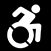 Wheelchair seating Icon