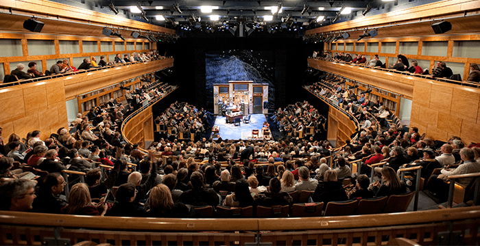 interior view of the O'Reilly Theater