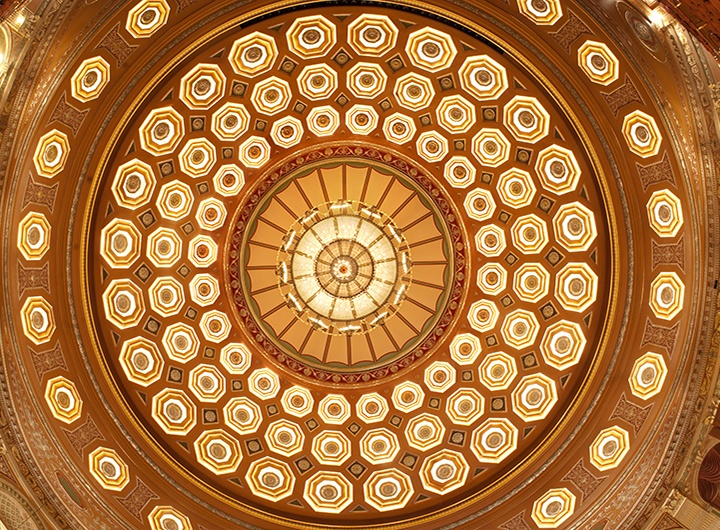 view of Benedum Center's ceiling