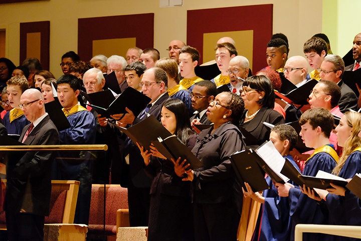 singing choir