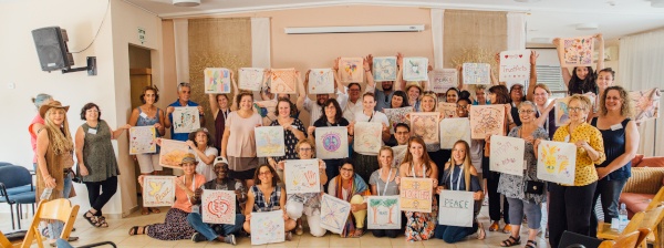 Group of teaching artists in Israel