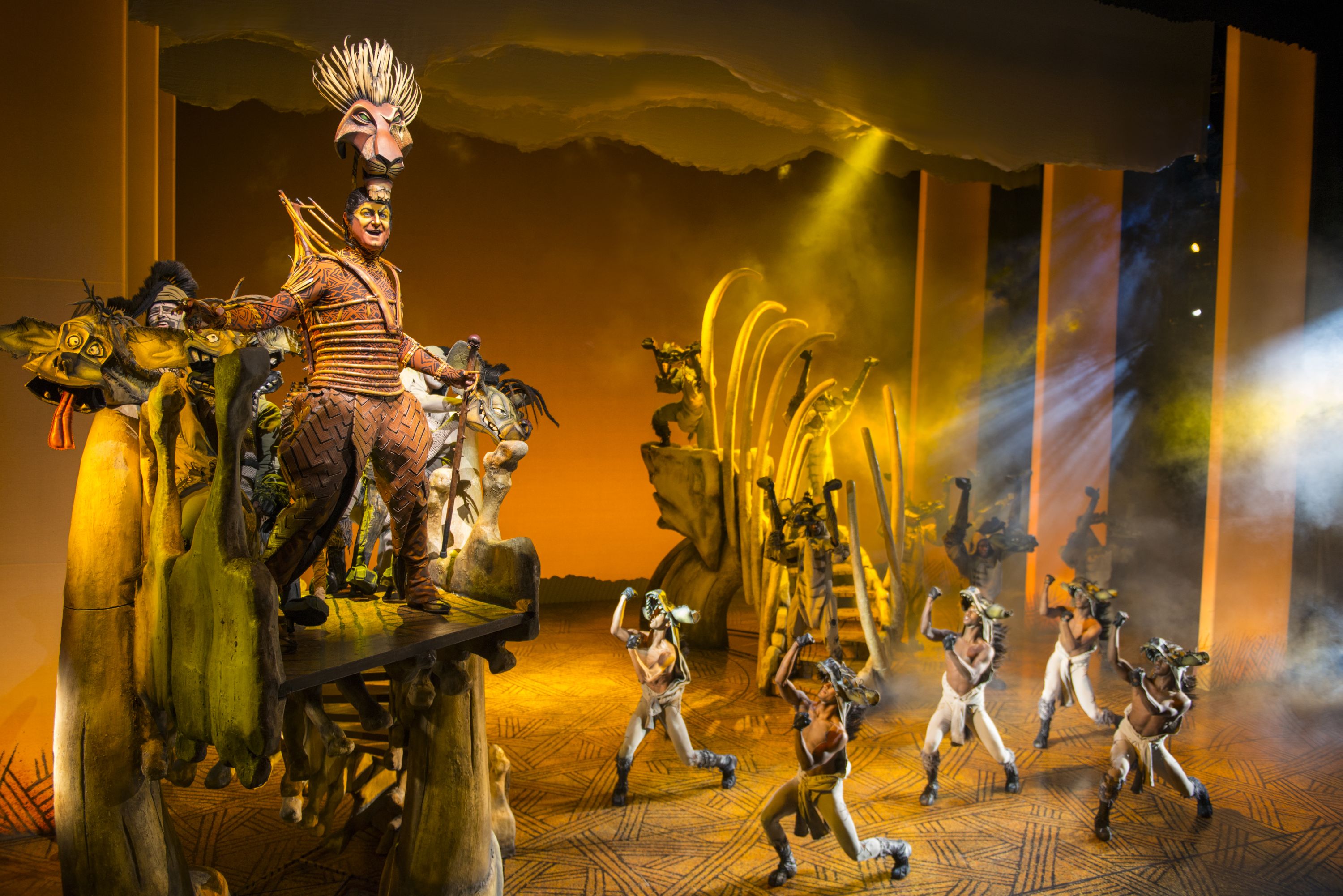 Spencer Plachy as Scar in Disney's The Lion King