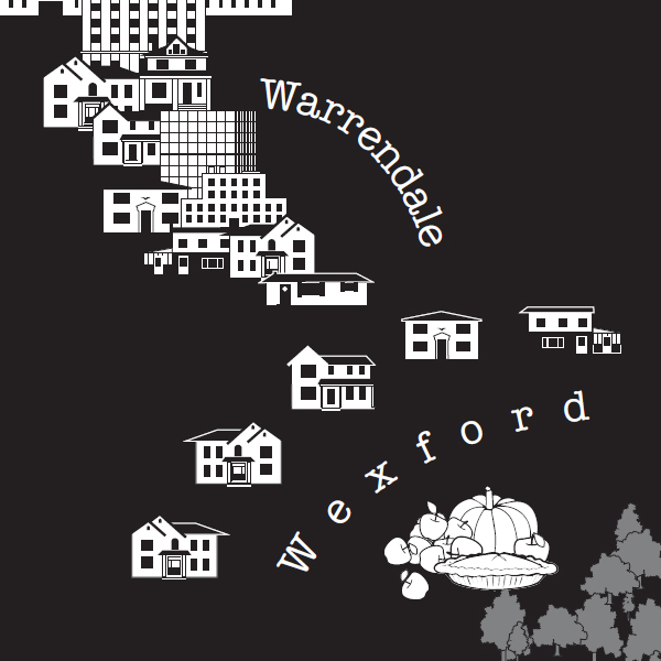 map of Warrendale and Wexford