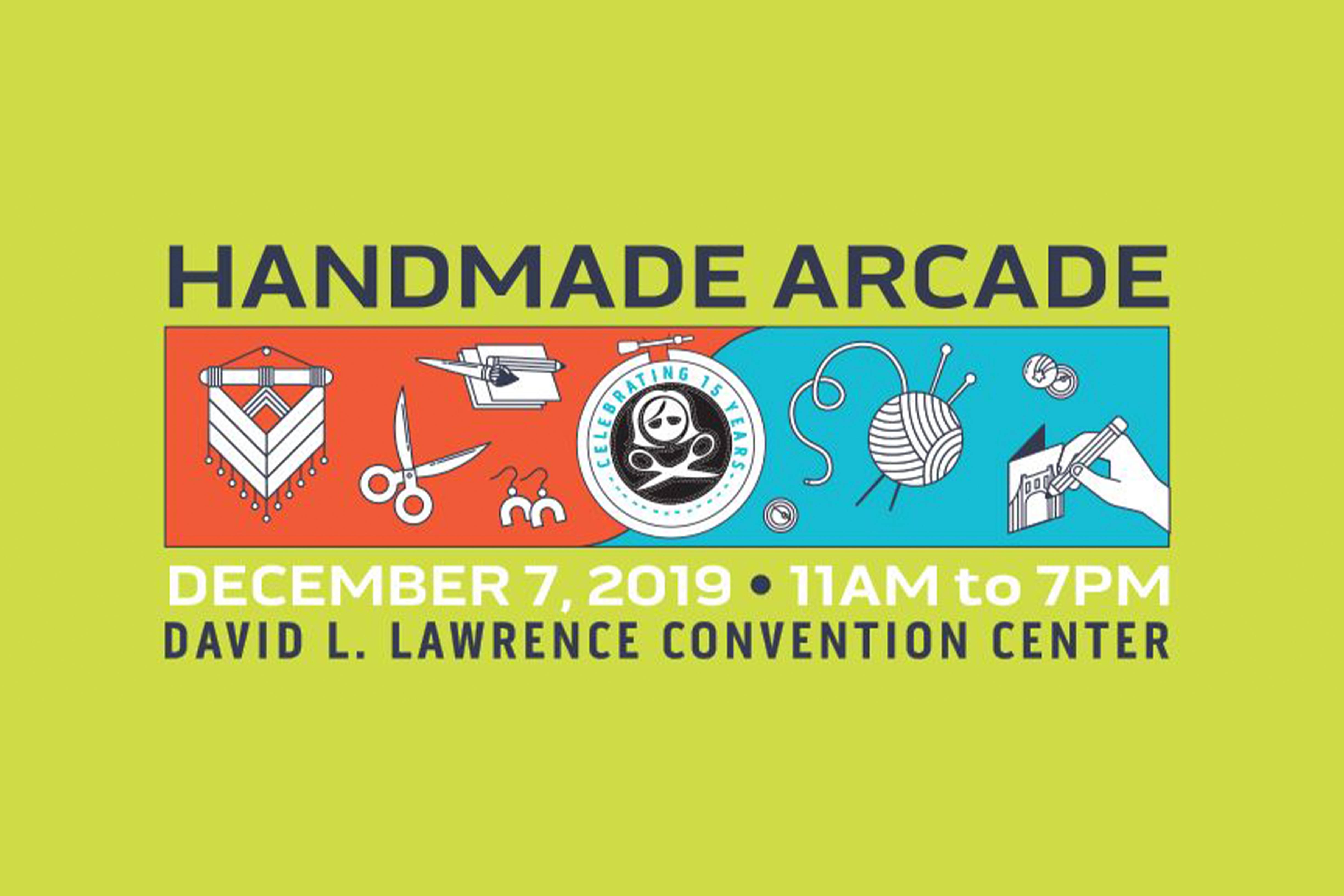 Flyer for Handmade Arcade