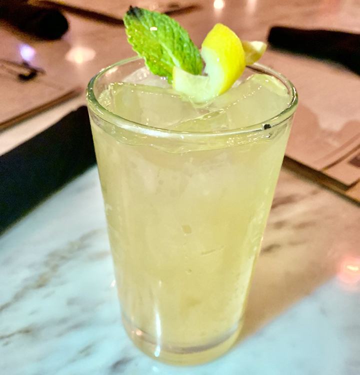 a photo of the lost in translation cocktail