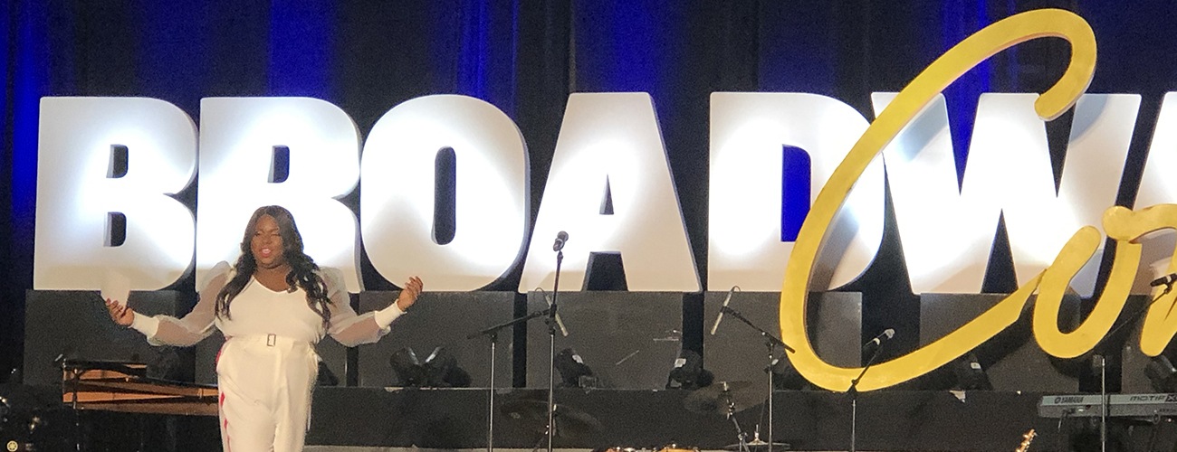 Alex Newell hosts the Kickoff Event at BroadwayCon 2020