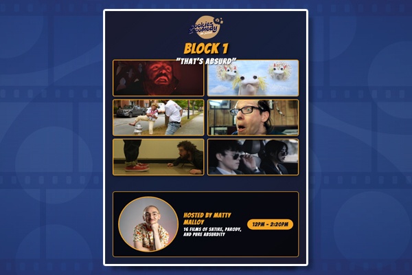 Cookies & Comedy Film Festival Block 1: That's Absurd