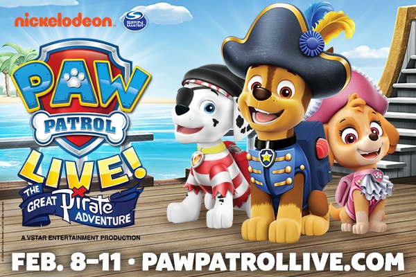PAW Patrol Live! "Great Pirate Adventure"