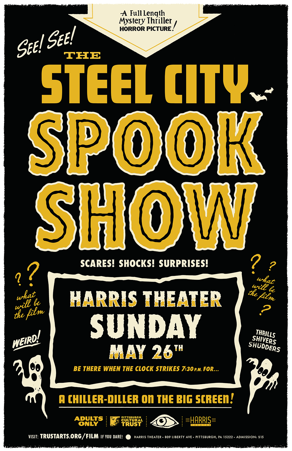 Steel City Spook Show poster