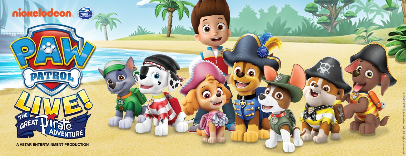 toon Mordrin Persoon belast met sportgame PAW Patrol Live! - Pittsburgh | Official Ticket Source | Benedum Center |  Sat, Jan 21 - Sun, Jan 22, 2023 | VStar Entertainment