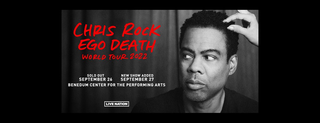 chris rock tour schedule 2022