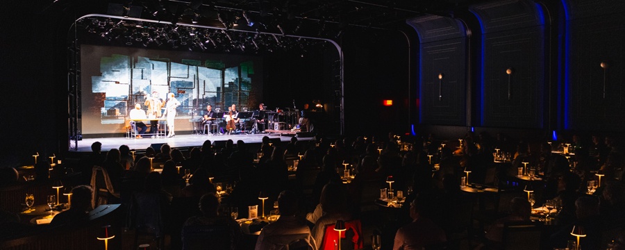 Dining at the Greer Cabaret Theater & Lounge