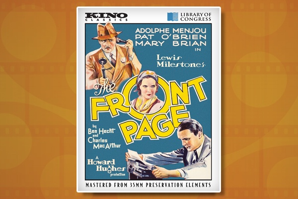 Print It! - The Front Page (1931)