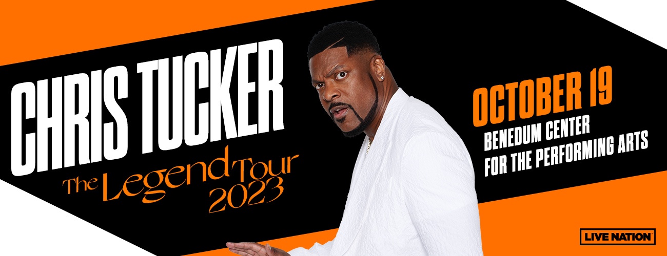 Chris Tucker The Legend Tour 2023 Pittsburgh Official Ticket